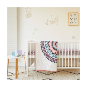 Kabode Cot & Cot Bed Quilted Blanket-Ankara