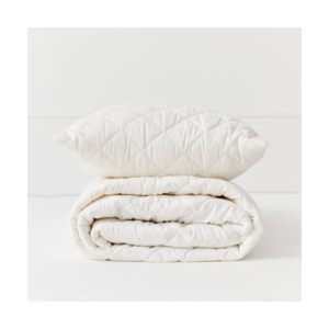 Kabode Wool Cot Bed Pillow-White