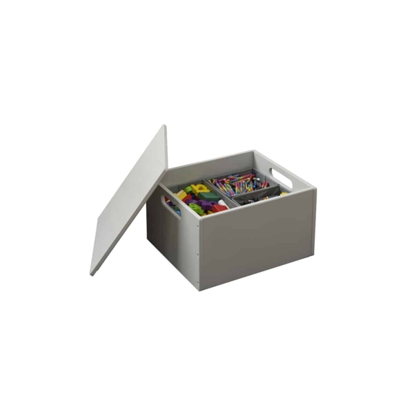Kids Toy Storage Box-Pale Grey