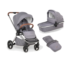 Mee-Go Pure 8 Piece Bundle With Silver Chassis-Pearl Grey
