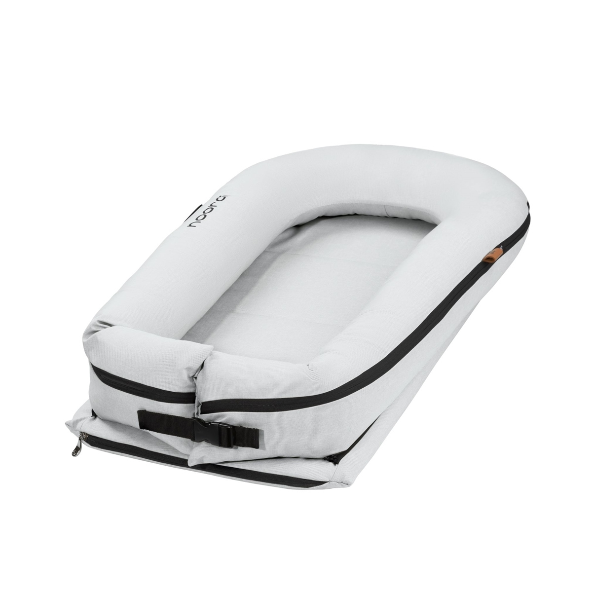 Noordi 2in1 Baby Nest and Maternity Pillow-Grey