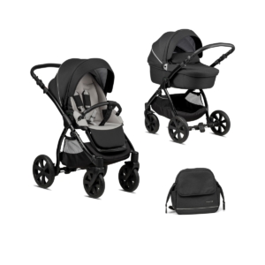 Noordi Fjordi 2022 2in1 Pram System-Black