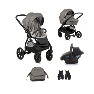 Noordi Fjordi Leather 2022 3in1 Travel System-Shadow Graphite