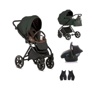 Noordi Luno All Trail 3in1 Travel System-Forest Green
