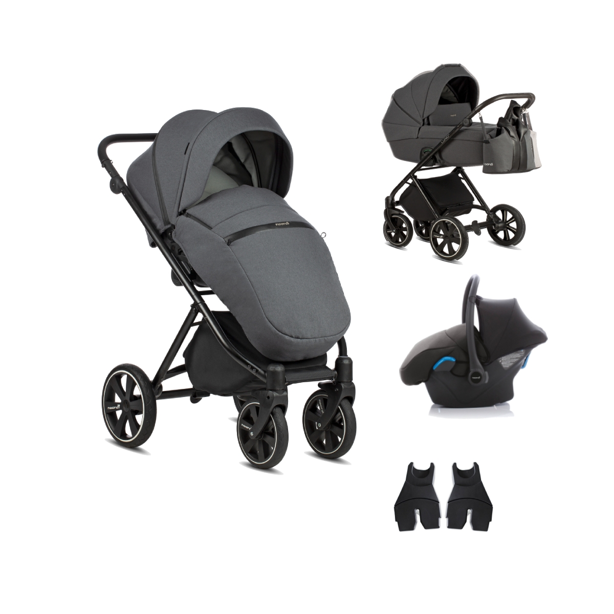 Noordi Luno All Trail 3in1 Travel SystemOcean Wave Everything Baby