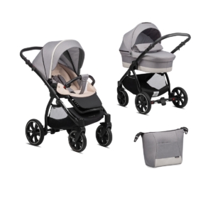 Noordi Sole-Go 2in1 Pram System-Warm Grey
