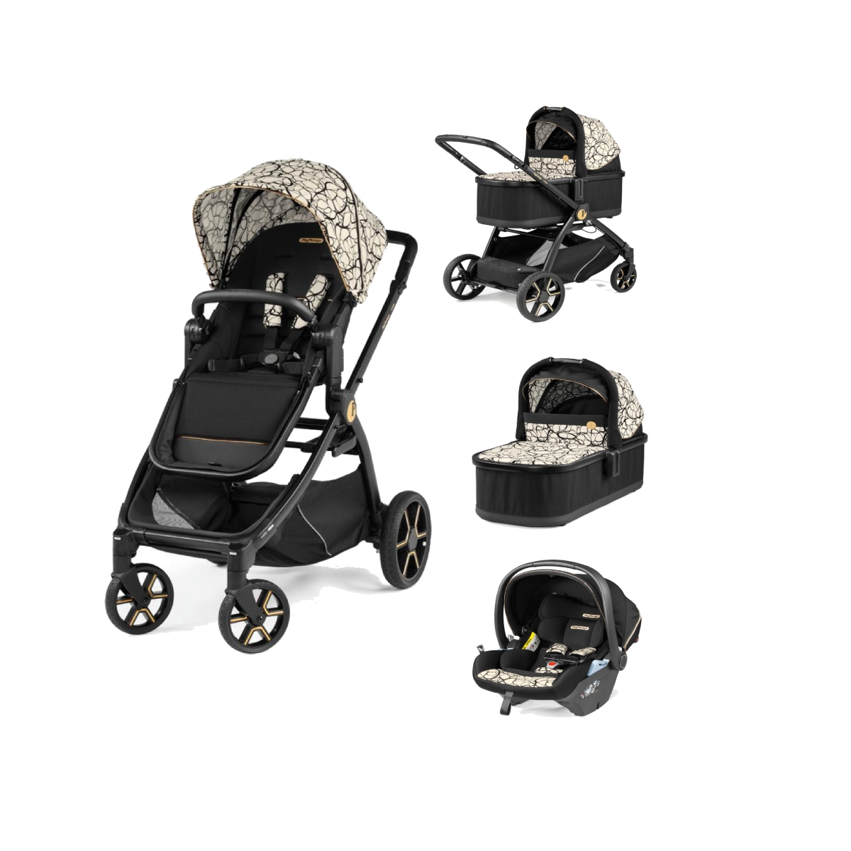 Peg Perego YPSI 3in1 Travel SystemGraphic Gold Everything Baby