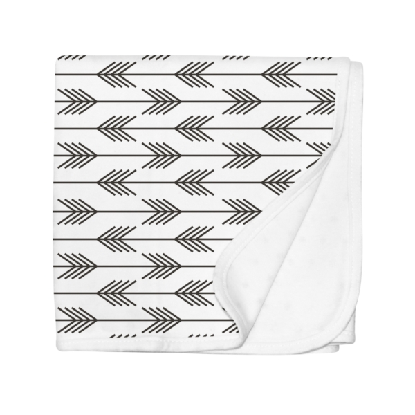 Silly Billyz Jersey Stroller Blanket Arrow