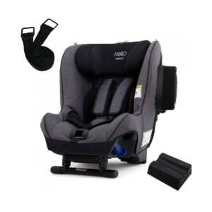 Axkid Minikid 2.0 Car Seat-Granite Melange + FREE Angle Adjustin