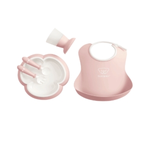 BABYBJÖRN Baby Dinner Set-Powder Pink