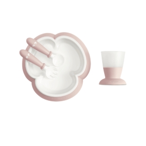 BABYBJÖRN Feeding Set-Powder Pink