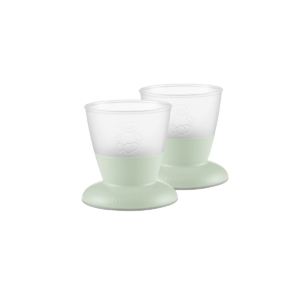 BABYBJÖRN Pack of 2 Baby Cup-Powder Green