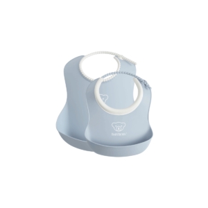 BABYBJÖRN Pack of 2 Feeding Bib Set-Powder Blue