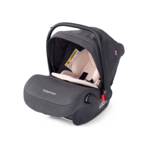 Babymore Peanut Group Group 0+/1 Rear Facing Car Seat-Black