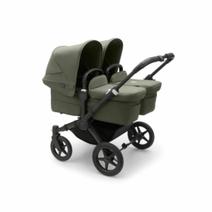 Bugaboo Donkey 5 Twin Pushchair-Black/Forest Green