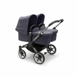 Bugaboo Donkey 5 Twin Pushchair-Graphite/Stormy Blue