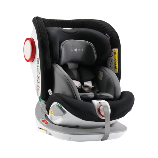Cozy N Safe Morgan i-Size 360 Group 0+ Car Seat-Black/grey