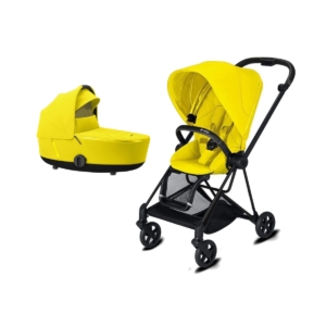 Cybex Mios 2in1 Pram System with Black Chassis-Mustard Yellow (N