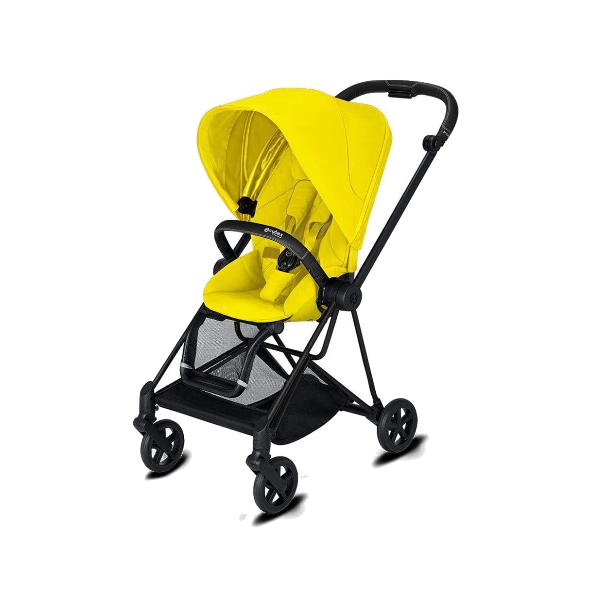 Cybex Mios Pushchair with Black ChassisMustard Yellow (New 2022