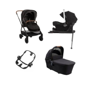 Nuna TRIV-Pipa Next 5 Piece Pushchair Bundle-Ebony