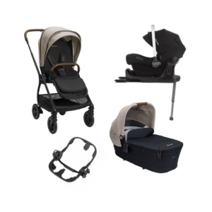 Nuna Triv-Pipa Next 5 Piece Pushchair Bundle-Timber