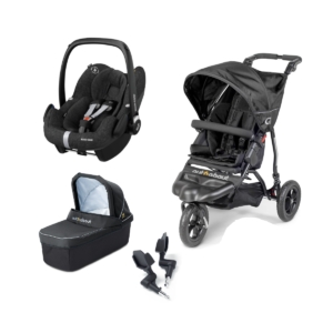 Out n About GT Stroller 3-in-1 Travel System-Raven Black