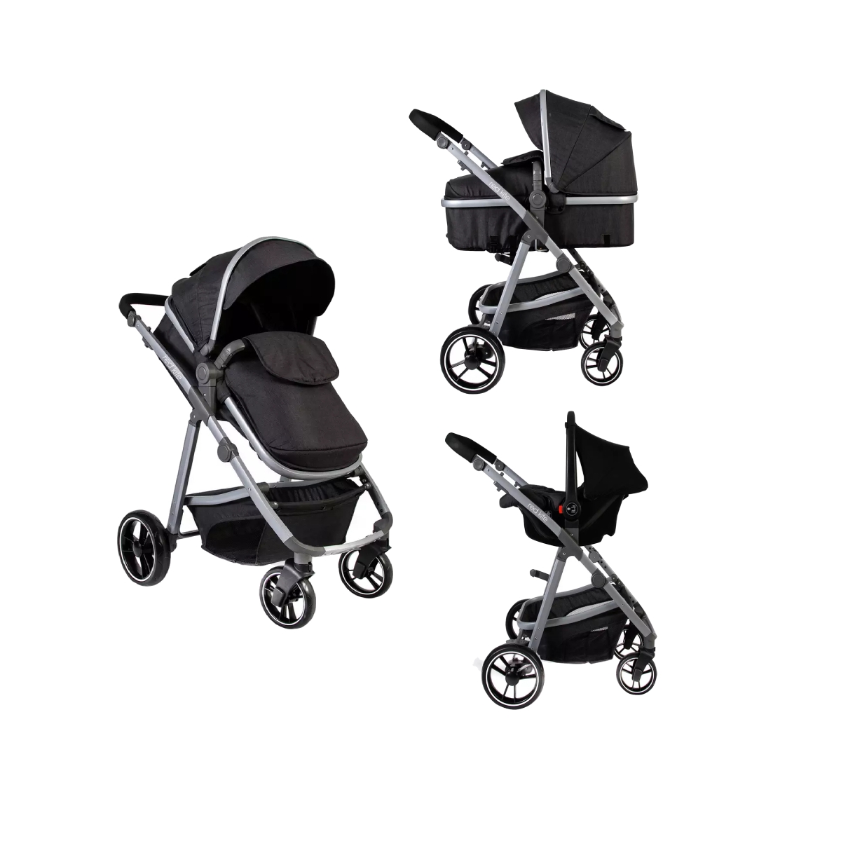 Red Kite Savanna 3in1 Travel System–Graphite