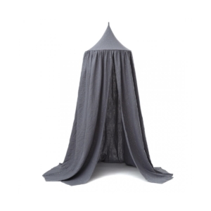 Wigiwama Canopies-Grey Gold Dots