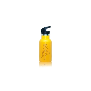 Wigiwama Tiger Water Bottle-Mustard