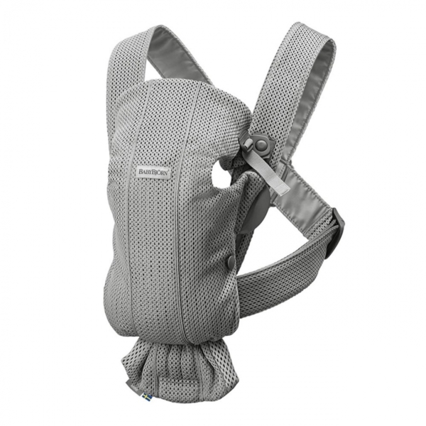 Baby Bjorn Mini Baby 3D Mesh Carrier-Grey
