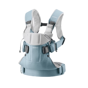 BABYBJÖRN Baby Carrier One-Light Blue/Light Grey