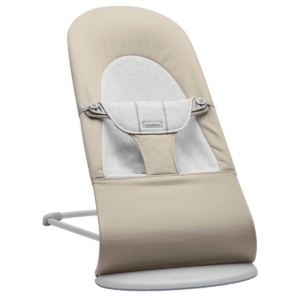 BabyBjorn Balance Soft Cotton/Jersey with Light Grey Frame-Beige