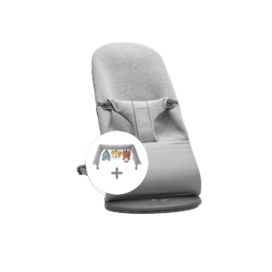 BABYBJÖRN Bliss 3D Jersey Bouncer Bundle-Light Grey