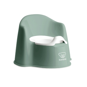 BABYBJÖRN Potty Chair-Deep Green/White