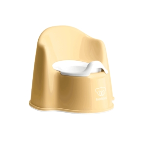 BABYBJÖRN Potty Chair-Powder Yellow/White