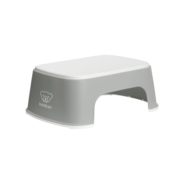 BABYBJÖRN Step Stool-Grey/White
