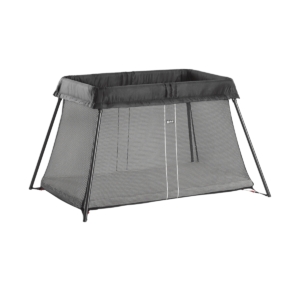 BABYBJÖRN Travel Cot Light Bundle-Black