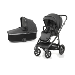 BabyStyle Oyster 3 City Grey Finish 2in1 Pram System-Fossil