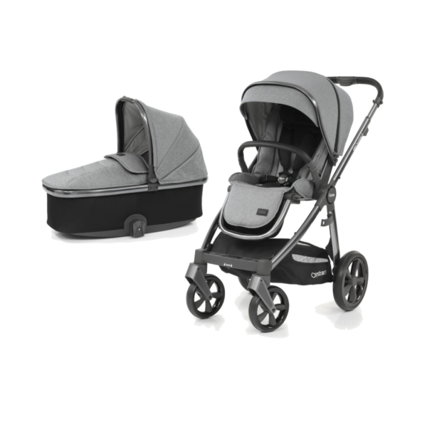 BabyStyle Oyster 3 City Grey Finish 2in1 Pram System-Moon