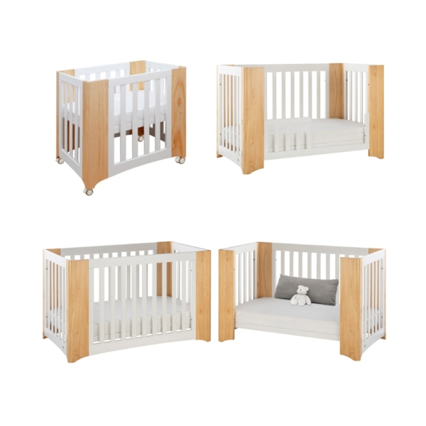 Cocoon Evoluer 4in1 Nursery Furniture System-Natural