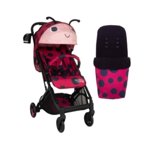 Cosatto Woosh 3 Stroller with Footmuff-Lovebug