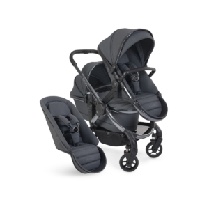 iCandy Peach 7 Double Stroller Bundle-Phantom/Dark Grey