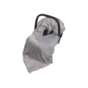 Kiddies Kingdom Baby Wrap STARS For Car Seat-Grey