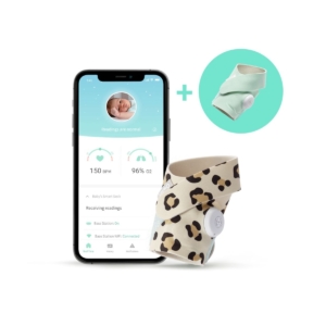 Owlet Smart Sock V3 Monitor Bundle-Mint/Wild Child (2022)