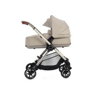 Silver Cross Dune With Compact Folding Carrycot-Stone