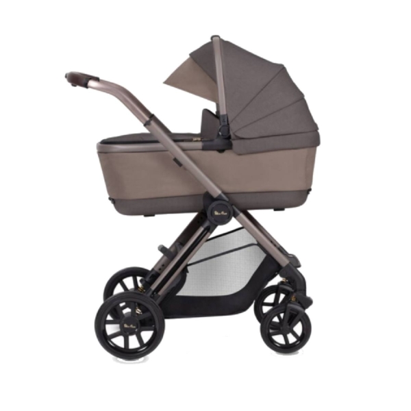 Silver Cross Reef First Bed Folding Carrycot-Earth