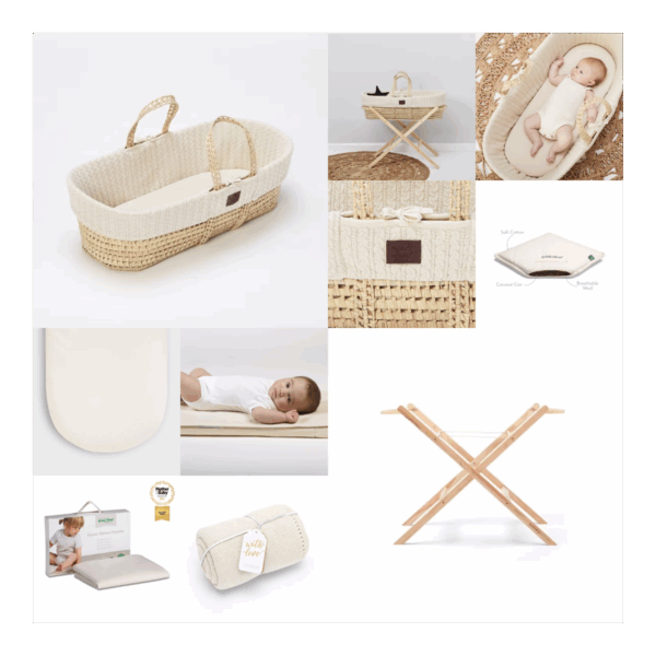 The Little Green Sheep Natural Knitted 6pc Newborm Bundle-Linen