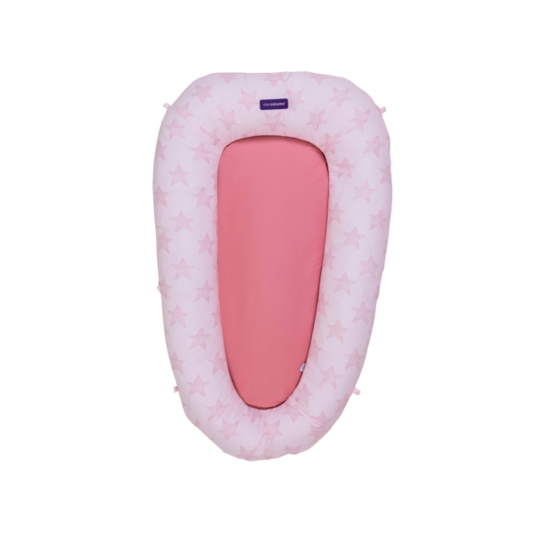 Clevamama ClevaFoam® Baby Pod Cover-Pink (New 2022)