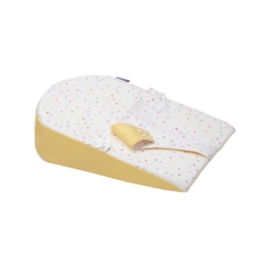 ClevaMama ClevaFoam® Reflux Wedge-White/Yellow (New 2022)