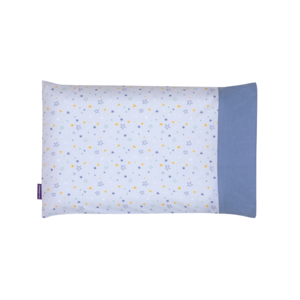 ClevaMama ClevaFoam® Toddler Pillow Case-Blue (New 2022)